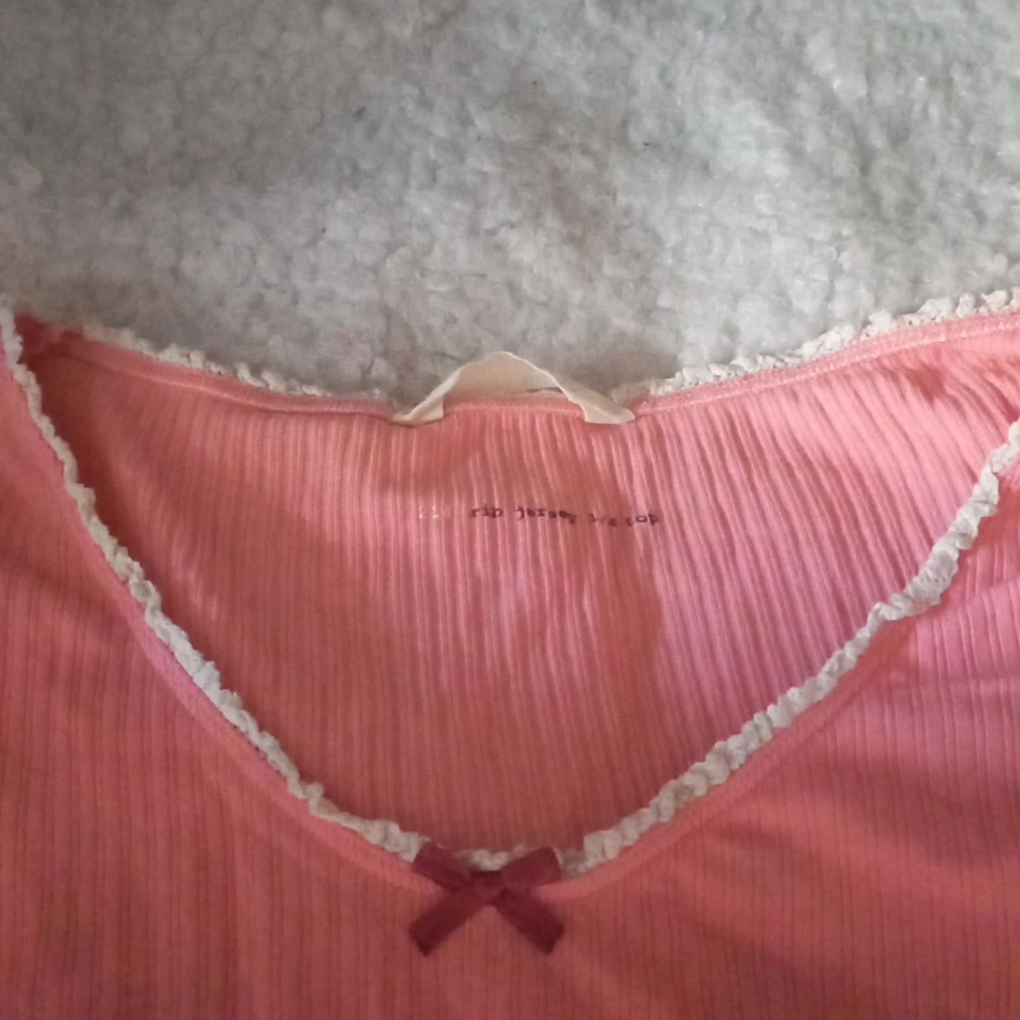 Snygg långärmad rosa tröja❤️ - 91