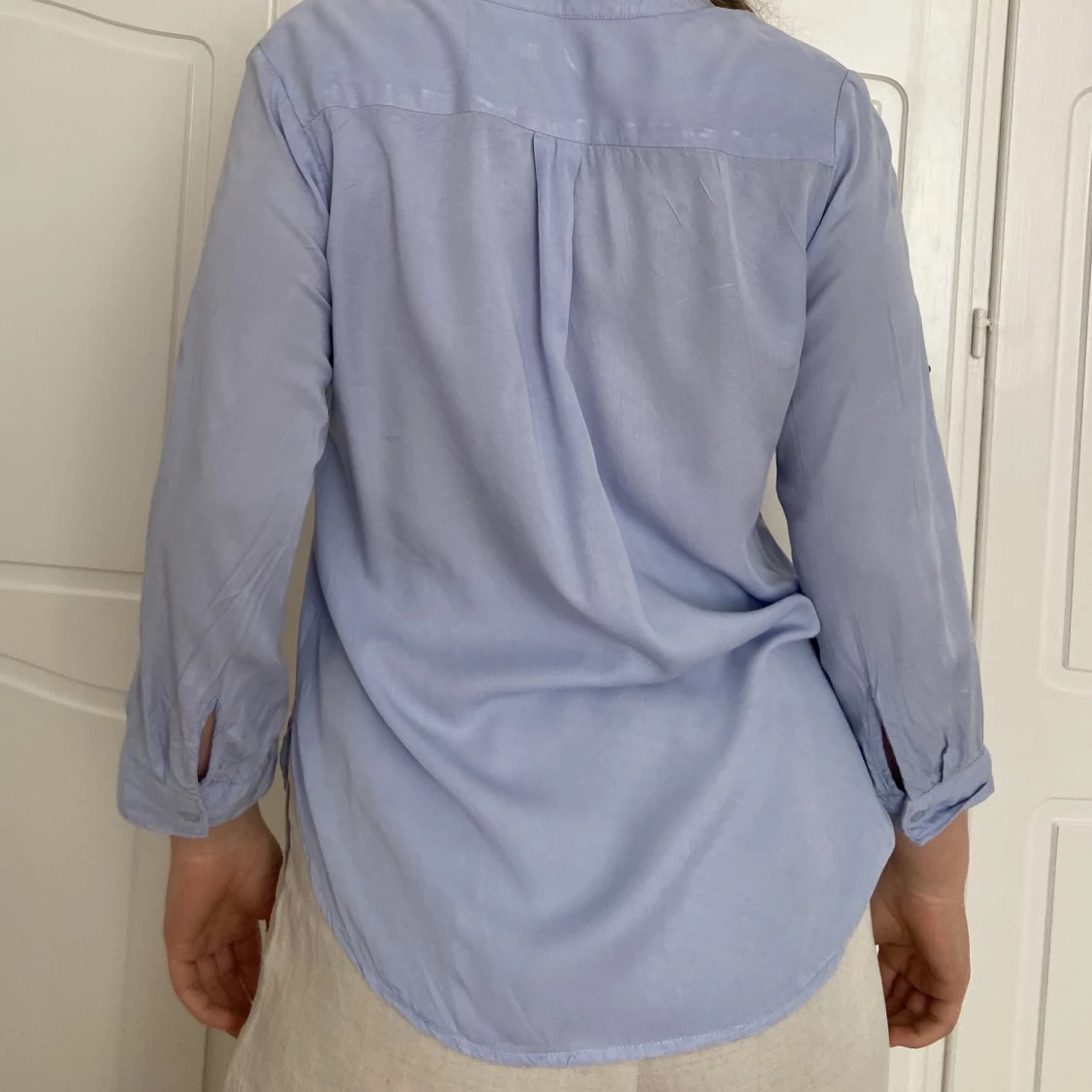 Blå blus/skjorta - 91