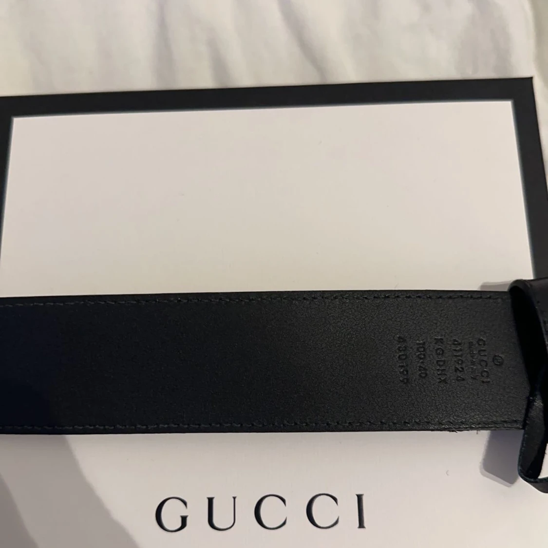 Gucci Supreme bälte - 90