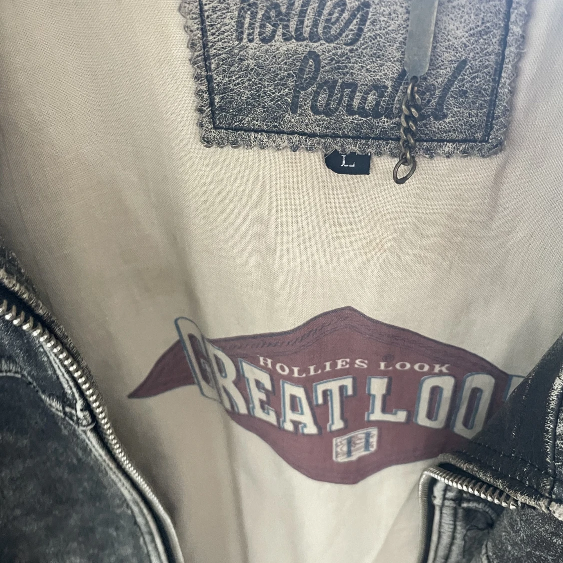 VINTAGE skinnjacka! - 91