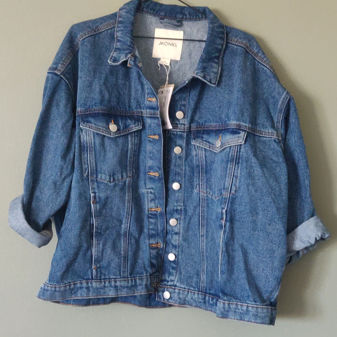 Oversized jeansjacka Monki