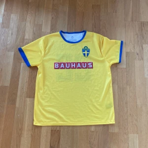 Fotbollströja Sverige - En fotbollströja med svenska landalagets logga och nummer 22 på ryggen. 