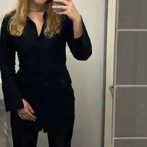 Super cool black dress with stretchy and comfy material. I wore it only few times as it is a bit too short for me. 