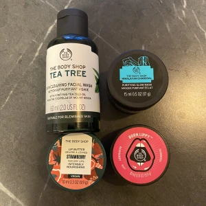 Hudvårdspaket - Säljer dessa produkter från the bodyshop som tyvärr inte kommer att komma till användning ✨ Allt är oanvänt! 100kr för allt 🥰