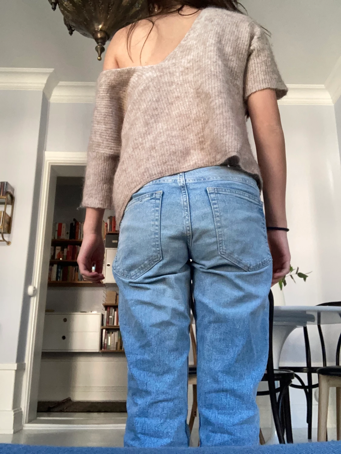 Stickad t shirt - 90