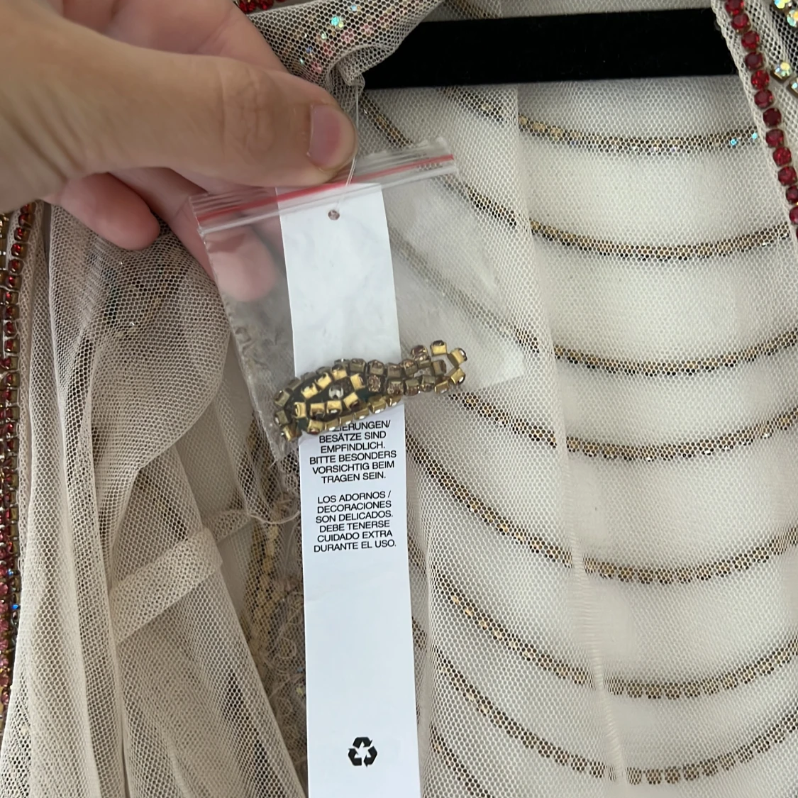 Topp med öppen rygg - 91