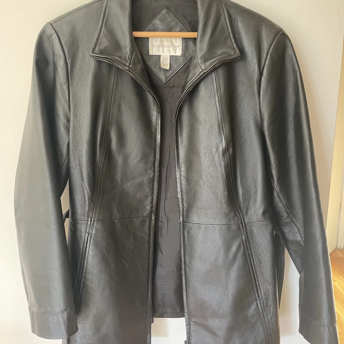 Vintage skinnjacka  - 90