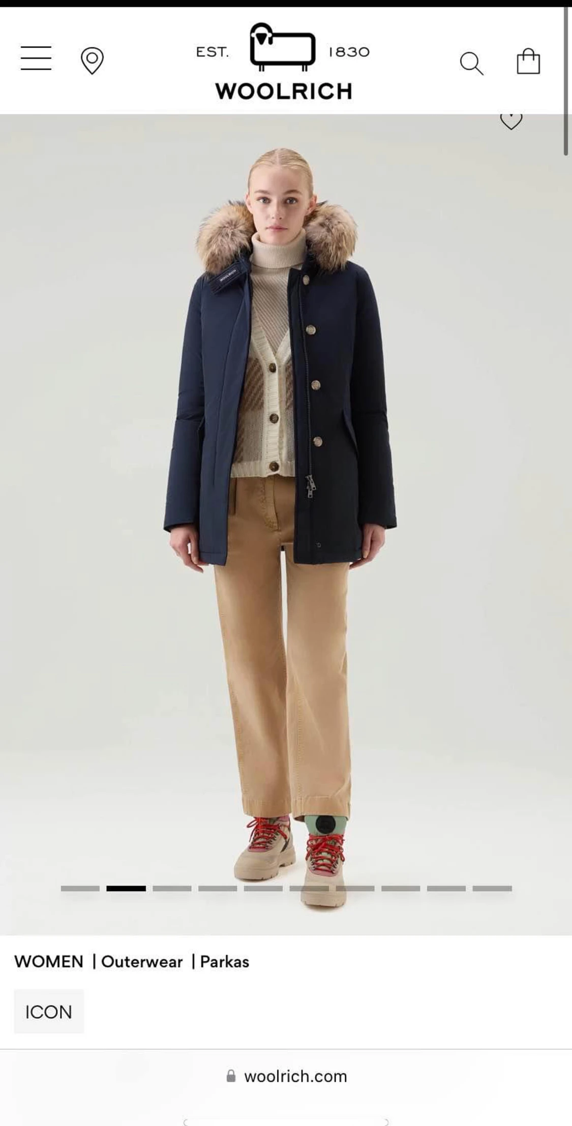 Woolrich kappa size S - 91