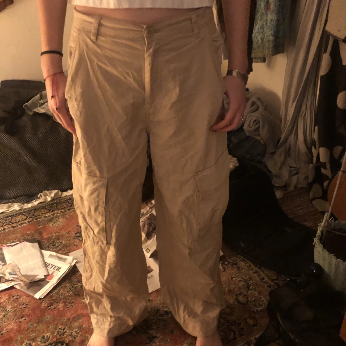 galet perfekta cargo byxor - 90