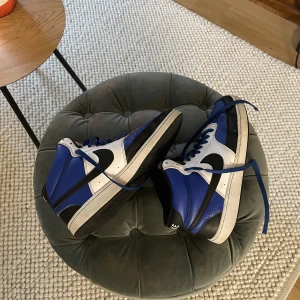 Nike court vizion - Nike court vizion  Storlek 44  Blå, vit svart  Räddade från second hand, inte min storlek men kommer onekligen gå hem hos rätt ägare