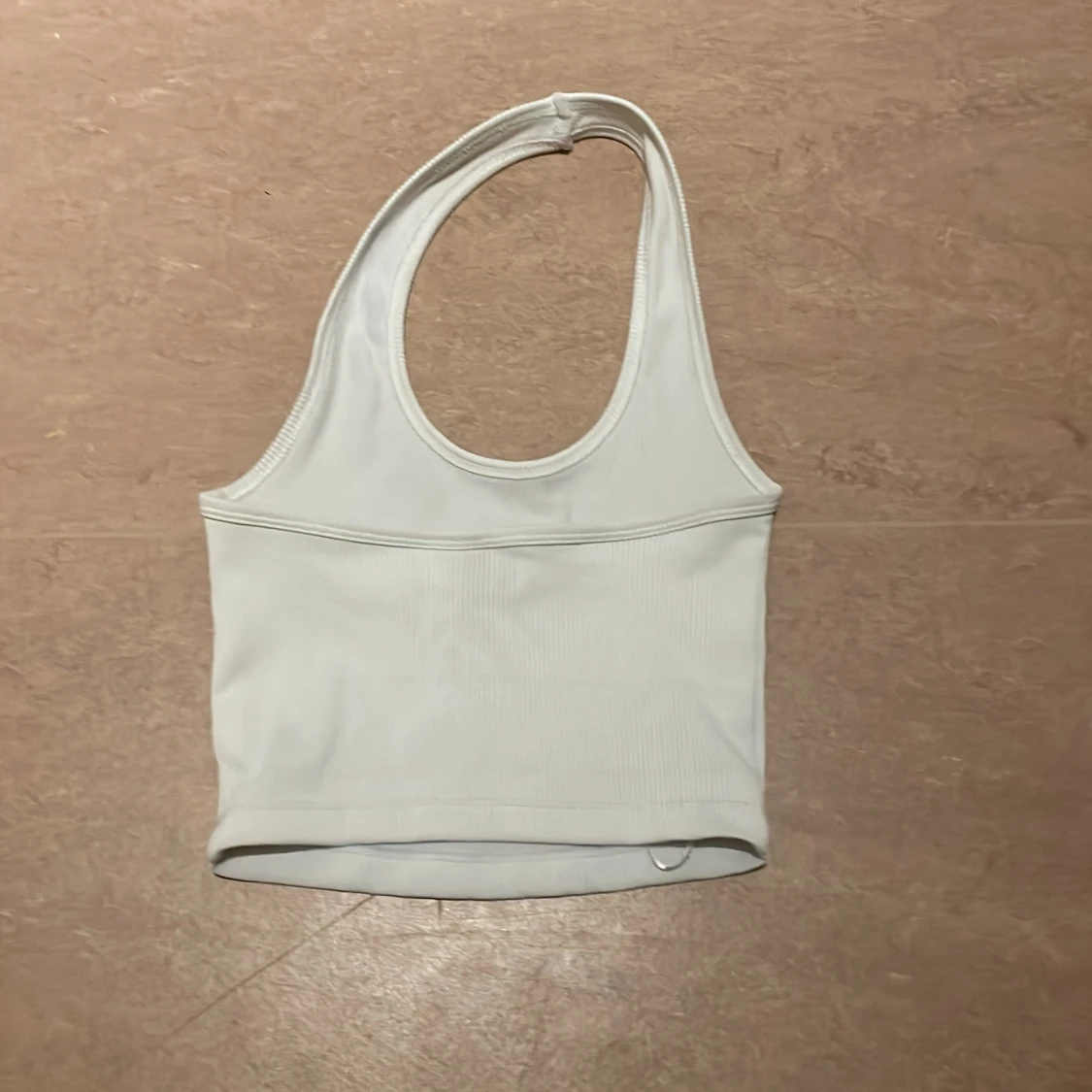 Armlös vit tröja - 90