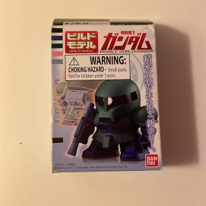 Mobile Suit Gundam Model RX-78-2 Gundam Mini Figure Collectibles NISB - Mobile Suit Gundam minifigur tillverkad av Bandai. Boxen är öppnad men inte plasten som håller figuren förseglad. Köparen står för frakt