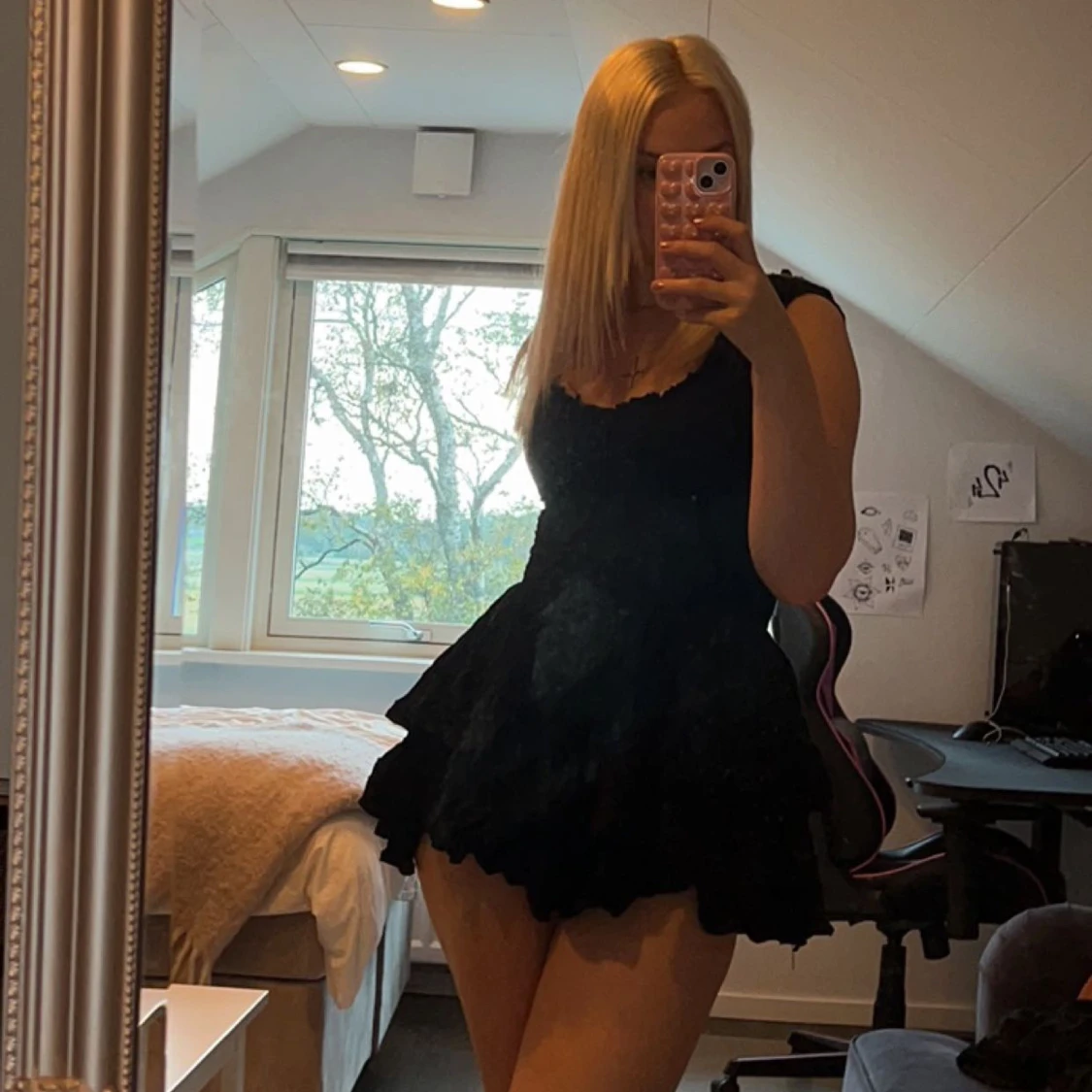 Svart klänning - 90