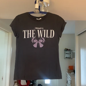 mörkgrå t-shirt - bra skick, mörkgrå💘