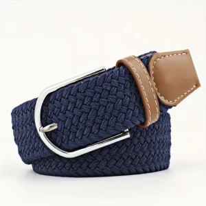 Golf-flätat bälte - Nu säljer vi våra as feta golf flätade bälten som vi även säljer genom våran hemsida. Bältet kan användas vare sig storlek eftersom du kan spänna vart du vill. Bältet är 105 cm långt och på bredden 3,5 cm. Vi har marinblå, svart men även grå färg