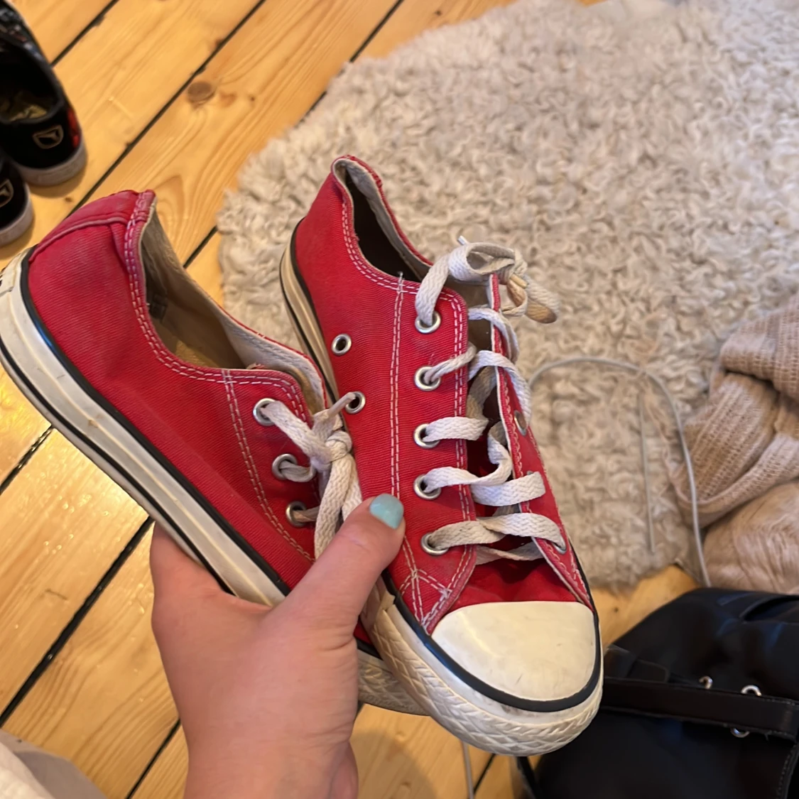 Röda Converse  - 90