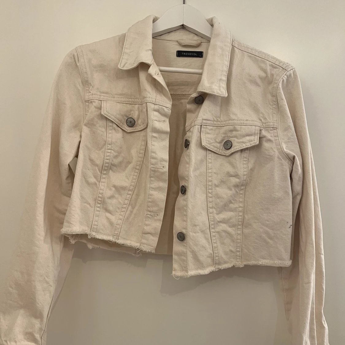 Jeansjacka kort modell