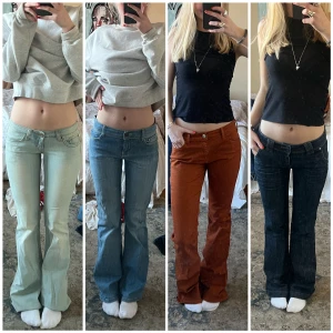 Lågmidjade jeans  - MASSA lågmidjade jeans! 400kr styck förutom Diesel jeansen imitten (500kr) varje byxa har EN EGEN ANNONS❤️❤️❤️