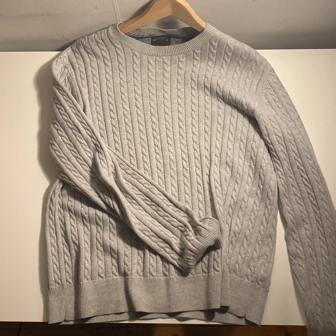 Crocker grå tjocktröja M