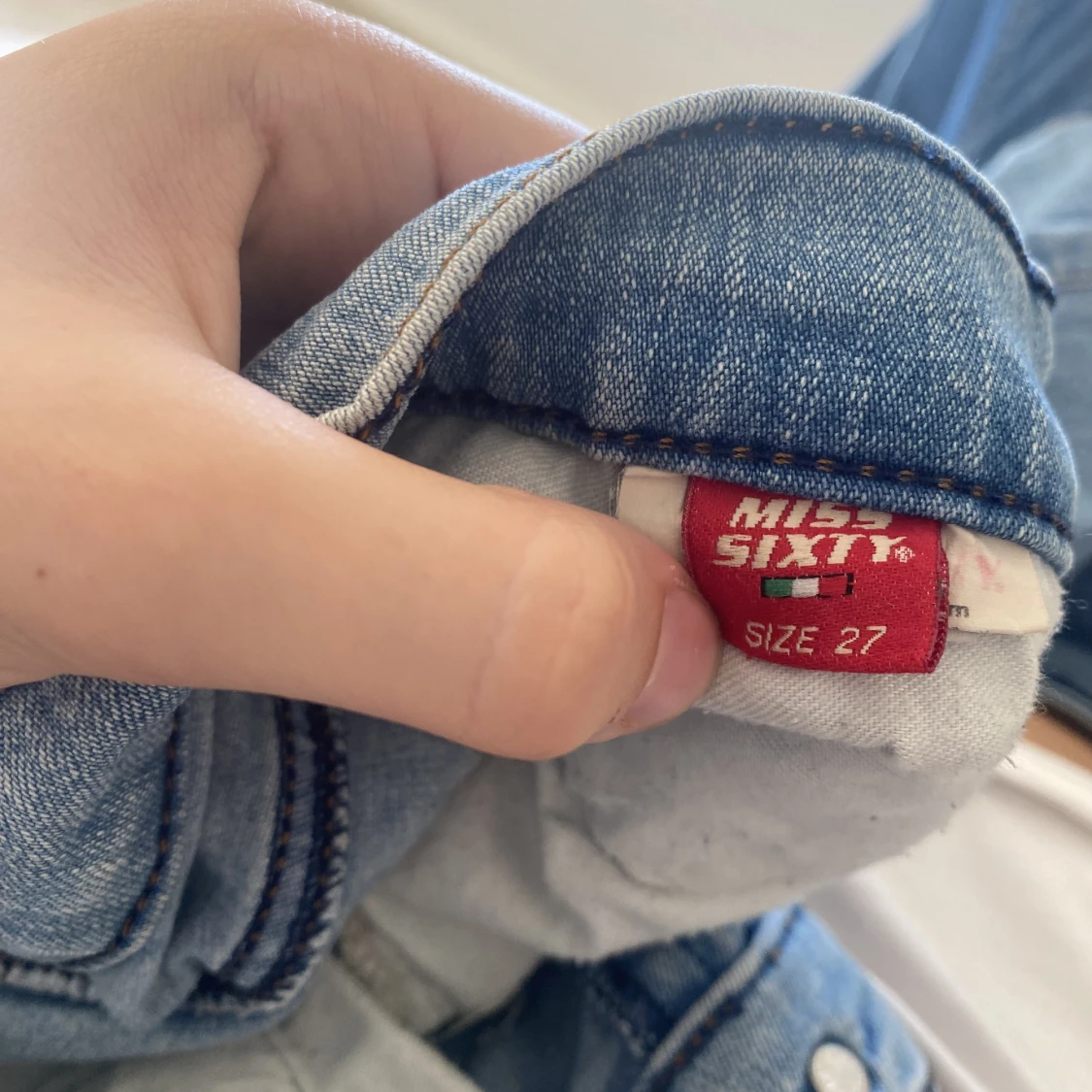 Lågmidjade byxor - 91