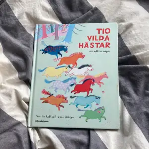 Säljer en rolig o intressant bok för små barn. Den handlar om 10 Vilda Hästar som är fria o får problem på vägen men löser alla till slut☺️