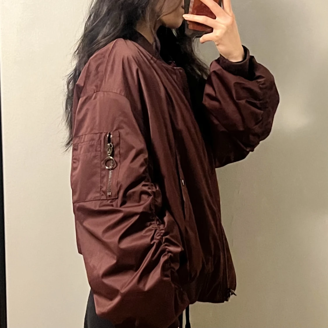 Oversized bomber jacket from zara - 90