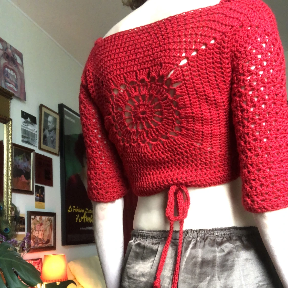 Virkad knyttopp - 91