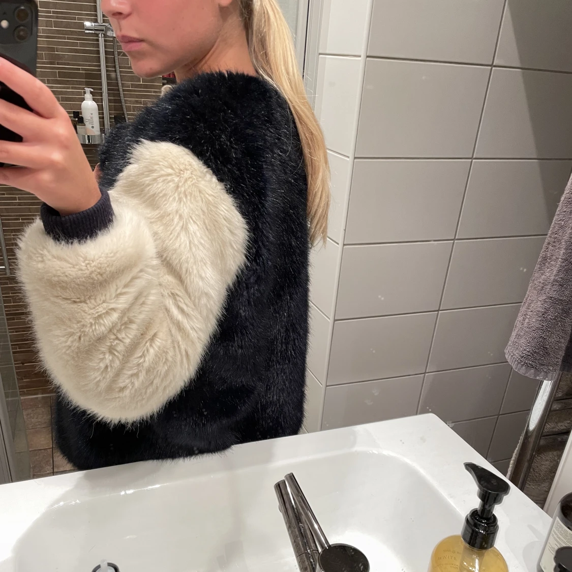 Intressekoll pälsjacka  - 91