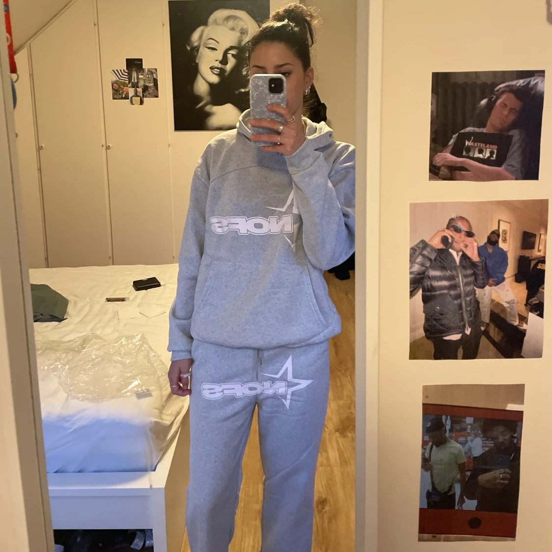 Grå NOFS tracksuit
