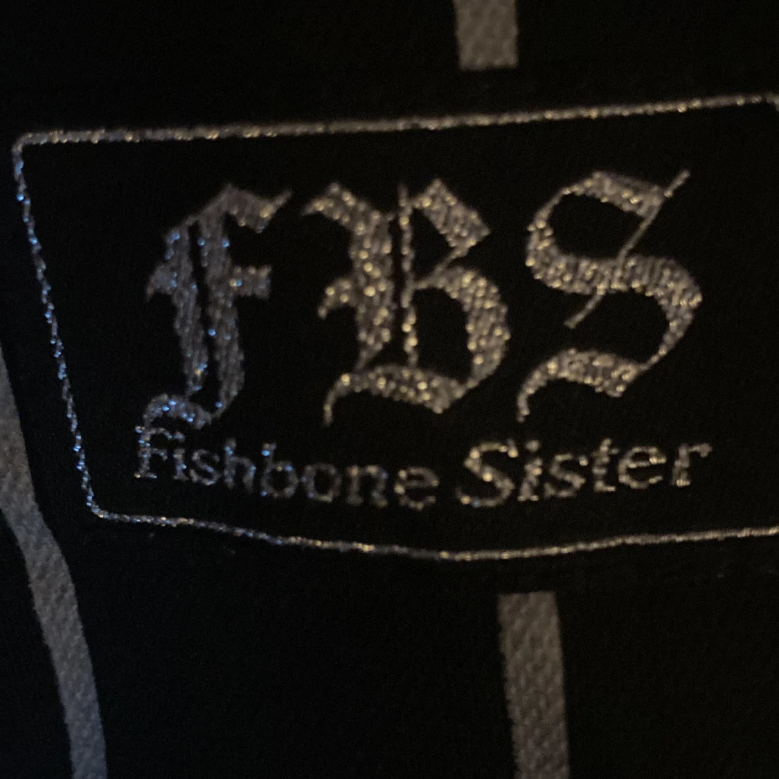 Kavaj vit svart randig - 91