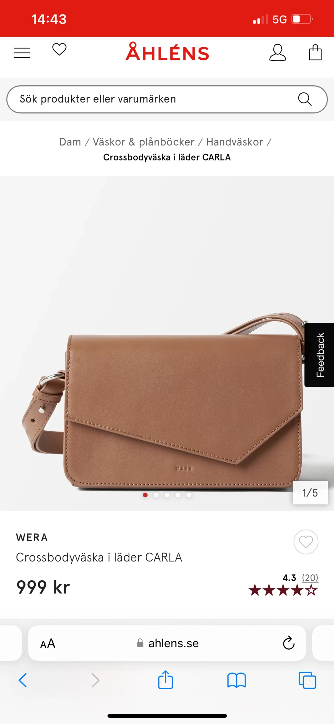 Skinnväska från Wera