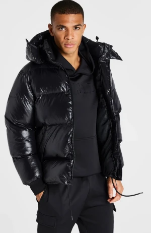 Vinterjacka - Snygg vinterjacka i glansigt material. Använd några få gånger förra året. Bilderna är lånade från hemsidan, Zalando, vid intresse kan egen tagna bilder skickas. Frakt tillkommer om köparen önskar att paketet skickas. 