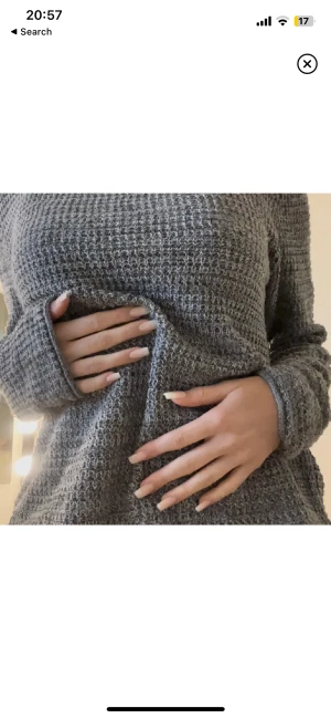 Tröja  - Säljer denna super sköna stickade tröjan då den inte kommer till användning 💕💕