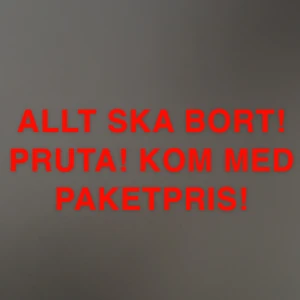 ALLT SKA BORT!  - Allt ska bort 