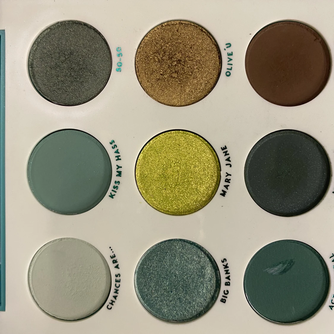 ögonskuggspalett - 91
