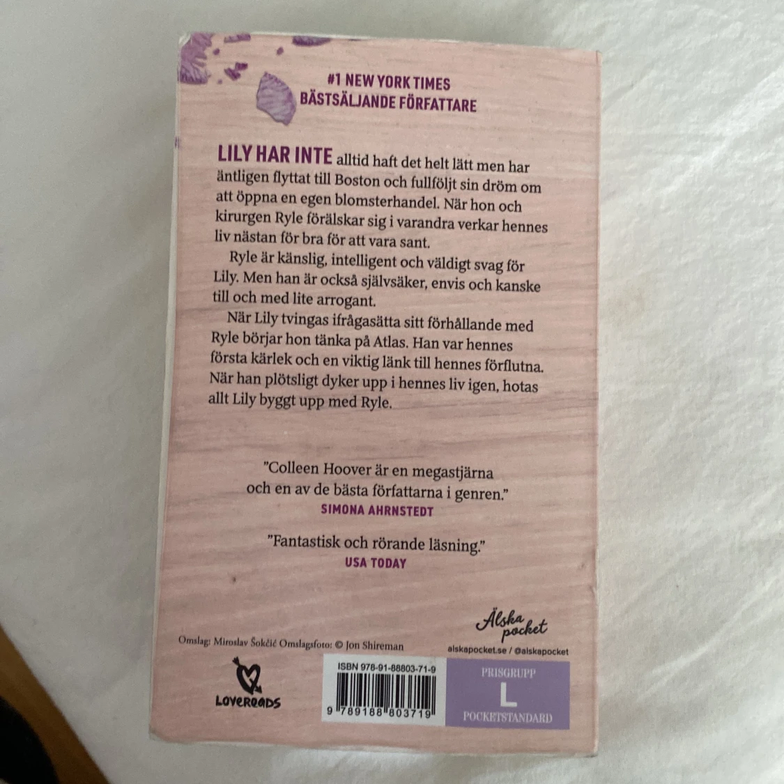 Det slutar med oss - Colleen Hoover - 90