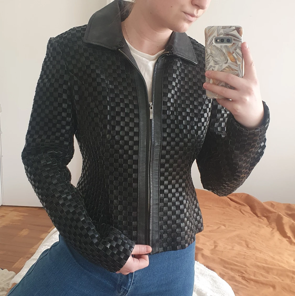 Retro Vintage Moto Jacket  - 90