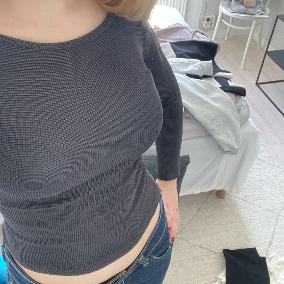 Tunn långärmad  - 90