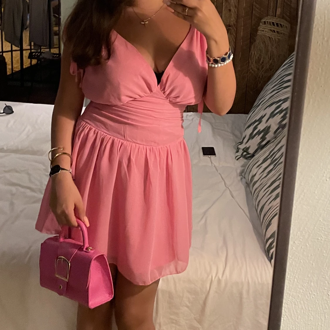 Rosa klänning  - 90