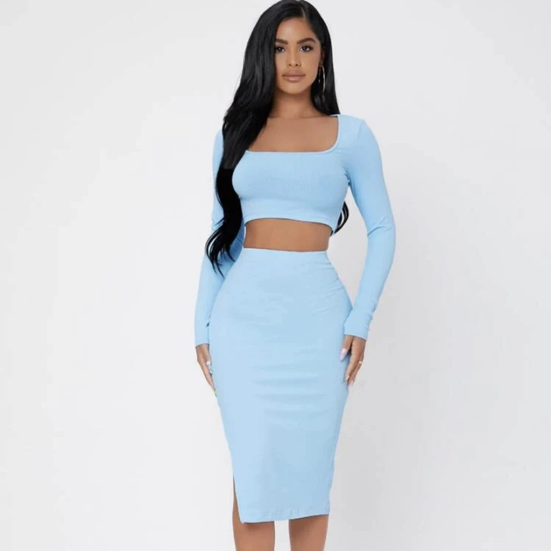 Set med topp och kjol - 91