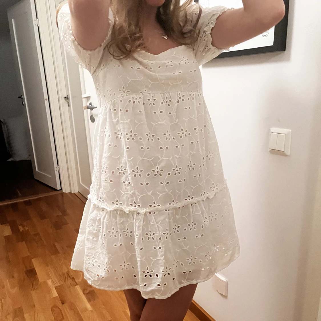 Volangklänning från h&m