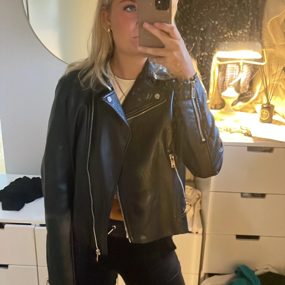 Skinnjacka från H&M