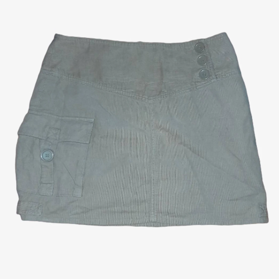 Beige manchesterkjol