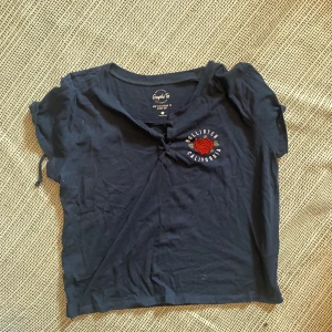 Blå t shirt  - Blå T-shirt från hollister 