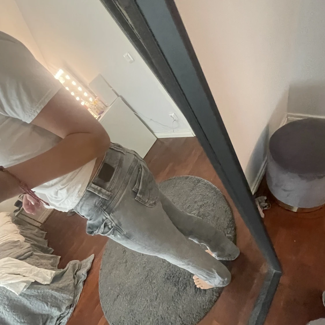 Lågmidjade jeans - 90