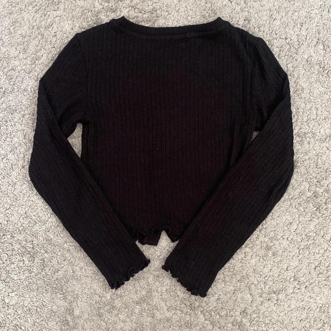 Svart ribbad kofta🖤 - 90