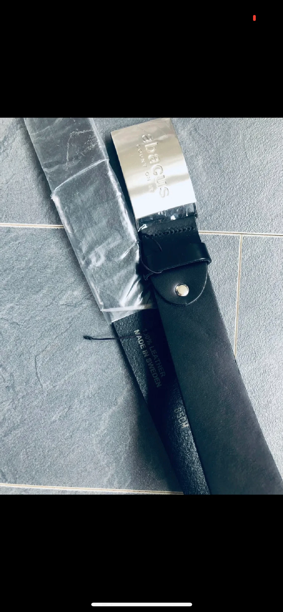 SkinnBälte från Abacus Ny - 90