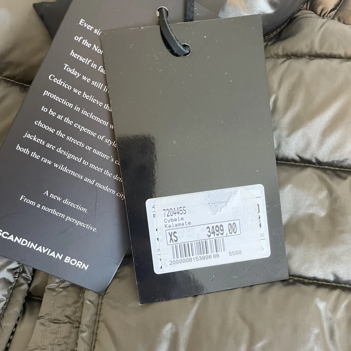 mörkgrön cedrico pufferjacka - 91