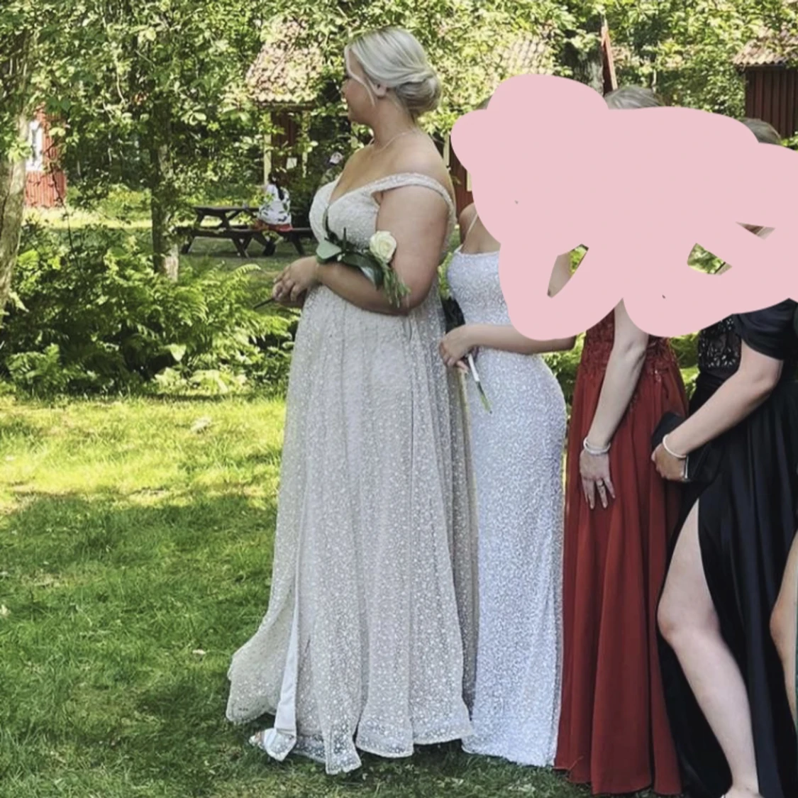 Bal/bröllops klänning - 90