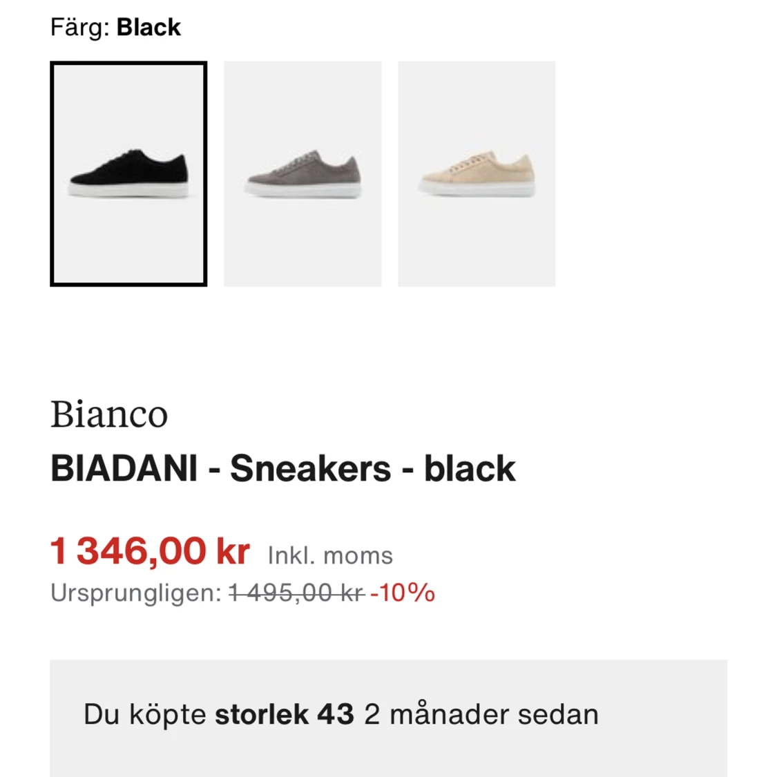 Bianco Mocka sneaker - 91